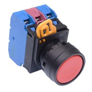 Red 22mm Maintained Push Button Switch 2NO-1NC IP65 YW1B-A1E21R Red 22mm Maintained Push Button Switch 2NO-1NC IP65 YW1B-A1E21R