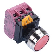 Red 22mm Metal Bezel Maintained Push Button Switch 3NC IP65 YW4B-A1E03R Red 22mm Metal Bezel Maintained Push Button Switch 3NC IP65 YW4B-A1E03R