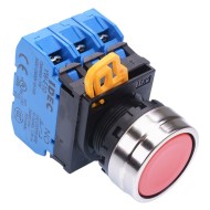 Red 22mm Metal Bezel Maintained Push Button Switch 3NO IP65 YW4B-A1E30R Red 22mm Metal Bezel Maintained Push Button Switch 3NO IP65 YW4B-A1E30R