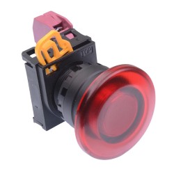 Red 22mm Mushroom Momentary Push Button Switch NC IP65 YW1L-M4E01Q0R Red 22mm Mushroom Momentary Push Button Switch NC IP65 YW1L-M4E01Q0R