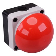 Red Palm / Foot Push Button Control Station Grey/Black 1DE.SP.21NR Red Palm / Foot Push Button Control Station Grey/Black 1DE.SP.21NR