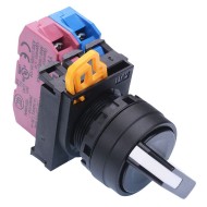 22mm 3 Position Maintained Selector Switch 1NO-1NC IP65 YW1S-3E11N3 22mm 3 Position Maintained Selector Switch 1NO-1NC IP65 YW1S-3E11N3