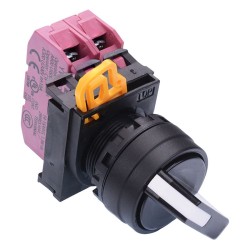 22mm 3 Position Maintained Selector Switch 2NC IP65 YW1S-3E02N1 22mm 3 Position Maintained Selector Switch 2NC IP65 YW1S-3E02N1
