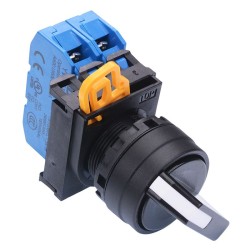 22mm 3 Position Maintained Selector Switch 2NO IP65 YW1S-3E20N1 22mm 3 Position Maintained Selector Switch 2NO IP65 YW1S-3E20N1