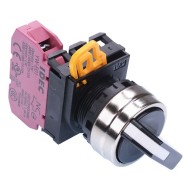 22mm Metal Bezel 2 Position Maintained Selector Switch NC IP65 YW4S-2E01 22mm Metal Bezel 2 Position Maintained Selector Switch NC IP65 YW4S-2E01