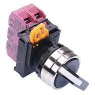 22mm Metal Bezel 3 Position Maintained Selector Switch 2NC IP65 YW4S-3E02N1 22mm Metal Bezel 3 Position Maintained Selector Switch 2NC IP65 YW4S-3E02N1