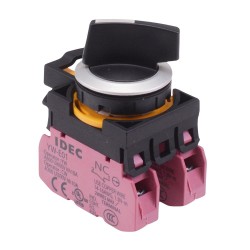 CW4S-2E02 2 Position Metallic Selector Switch 2NC IP65