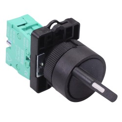 PtecSN2M Momentary 2 Position Plastic Selector Switch 10A 1NO PtecSN2M Momentary 2 Position Plastic Selector Switch 10A 1NO