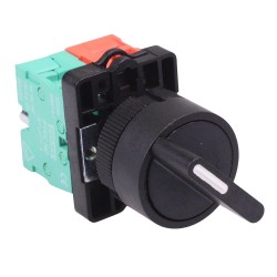 PtecSN2M Momentary 2 Position Plastic Selector Switch 10A 1NO-1NC PtecSN2M Momentary 2 Position Plastic Selector Switch 10A 1NO-1NC