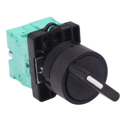 PtecSN3F 3 Position Plastic Selector Switch 10A 2NO PtecSN3F 3 Position Plastic Selector Switch 10A 2NO