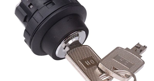 003 Key Switch 3 Position Maintained Key Switch Head CW1K-3A