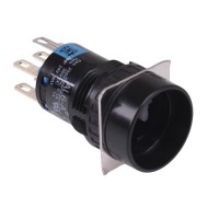 AL6M-A200 16mm Latching Round illuminated Push Button Body DPDT AL6M-A200 16mm Latching Round illuminated Push Button Body DPDT