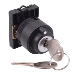 PtecK3MRA 3 Position Momentary Plastic Key Switch PtecK3MRA 3 Position Momentary Plastic Key Switch