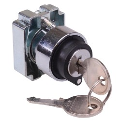 PtecMetK3MRC 3 Position Momentary Metal Key Switch PtecMetK3MRC 3 Position Momentary Metal Key Switch