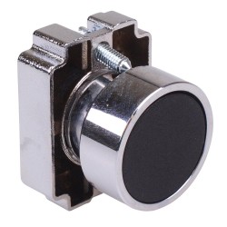PtecMetPNBlack Black Flush Push Button Switch Metal PtecMetPNBlack Black Flush Push Button Switch Metal