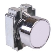PtecMetPNWhite White Flush Push Button Switch Metal PtecMetPNWhite White Flush Push Button Switch Metal