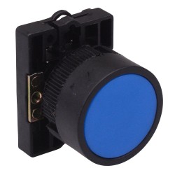 PtecPNBlue Blue Flush Push Button Switch PtecPNBlue Blue Flush Push Button Switch