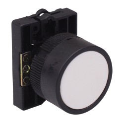 PtecPNWhite White Flush Push Button Switch PtecPNWhite White Flush Push Button Switch