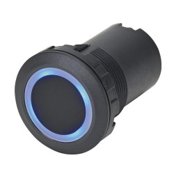 CW1H-DM1NSPW-C Blue / White LED Flush Black Touchless Switch IP67 CW1H-DM1NSPW-C Blue / White LED Flush Black Touchless Switch IP67