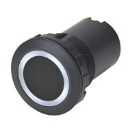 CW1H-DM1NSPW-C Blue / White LED Flush Black Touchless Switch IP67