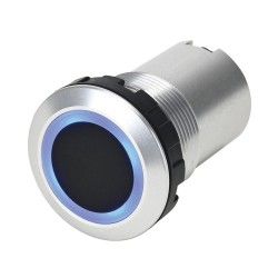 CW4H-DM1NSPW-C Blue / White LED Flush Metal Touchless Switch IP67 CW4H-DM1NSPW-C Blue / White LED Flush Metal Touchless Switch IP67
