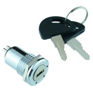 Off-On-On 16mm Key Switch 2A 250VAC Off-On-On 16mm Key Switch 2A 250VAC