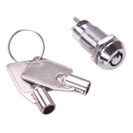 On-Off 12mm Metal Key Switch SPST 1A On-Off 12mm Metal Key Switch SPST 1A