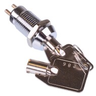 On-Off 12mm Metal Key Switch SPST 1A On-Off 12mm Metal Key Switch SPST 1A