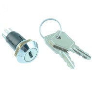 SRL-5-M-S-2 On-On Keylock Key Switch DPDT 1A 125V SRL-5-M-S-2 On-On Keylock Key Switch DPDT 1A 125V