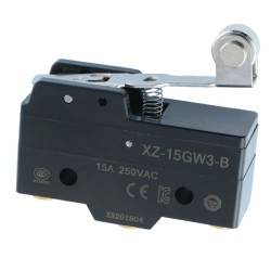 Short Roller Lever Z Series Limit Switch SPDT 15A 250VAC