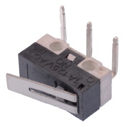 13mm Lever Subminiature Horizontal PCB Microswitch SPDT 3A 13mm Lever Subminiature Horizontal PCB Microswitch SPDT 3A