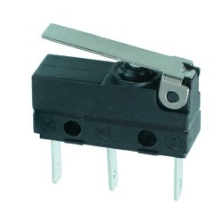 17mm Lever Waterproof Microswitch SPDT 3A