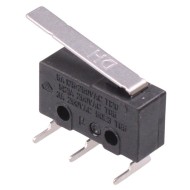 22mm Lever Horizontal PCB V4 Miniature Microswitch SPDT 5A 22mm Lever Horizontal PCB V4 Miniature Microswitch SPDT 5A