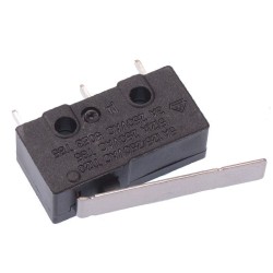 22mm Lever PCB V4 Miniature Microswitch SPDT 5A 22mm Lever PCB V4 Miniature Microswitch SPDT 5A