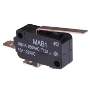 27mm V3 Microswitch SPST-NO 16A 250VAC 27mm V3 Microswitch SPST-NO 16A 250VAC