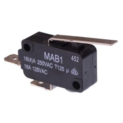 27mm V3 Microswitch SPST-NO 16A 250VAC
