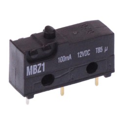 Push Button V4 Miniature Microswitch SPDT 0.1A 12VDC Push Button V4 Miniature Microswitch SPDT 0.1A 12VDC