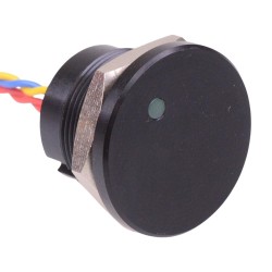 PBAR2AF2000L0G Green LED Dot 5VDC Momentary NO 22mm Piezo Switch Prewired IP68 PBAR2AF2000L0G Green LED Dot 5VDC Momentary NO 22mm Piezo Switch Prewired IP68