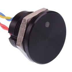 PBAR2AF2000L0W White illuminated 5VDC Momentary NO 22mm Piezo Switch Prewired IP68 PBAR2AF2000L0W White illuminated 5VDC Momentary NO 22mm Piezo Switch Prewired IP68