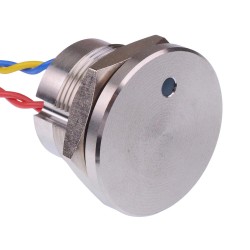 PBAR2AFB000L0B Blue illuminated 5VDC Momentary NO 22mm Piezo Switch Prewired IP68 PBAR2AFB000L0B Blue illuminated 5VDC Momentary NO 22mm Piezo Switch Prewired IP68