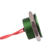 PBAT5AF3000 Momentary NO 16mm Green Piezo Switch Prewired IP68 PBAT5AF3000 Momentary NO 16mm Green Piezo Switch Prewired IP68