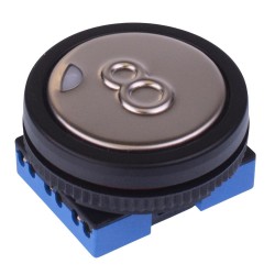 Red 12V illuminated Large Actuator Push Button Switch IP53 LPI5112R1K21708 '8'  Red 12V illuminated Large Actuator Push Button Switch IP53 LPI5112R1K21708 '8'