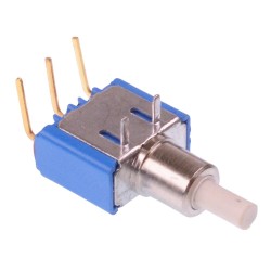18235WAD5 On-(On) Right Angle Momentary PCB Push Button Switch SPDT 1A 30VDC