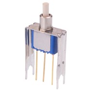 18235Y8CD5 On-(On) Momentary PCB Push Button Switch SPDT 0.1A 30VDC 18235Y8CD5 On-(On) Momentary PCB Push Button Switch SPDT 0.1A 30VDC