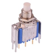 18235YCD3X386 On-(On) Momentary PCB Push Button Switch SPDT 0.1A 30VDC 18235YCD3X386 On-(On) Momentary PCB Push Button Switch SPDT 0.1A 30VDC