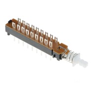 6PDT Changeover Push Button Latching Switch 6PDT Changeover Push Button Latching Switch