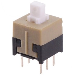 8.5x8.5mm Latching PCB Push Button Switch 8.5x8.5mm Latching PCB Push Button Switch
