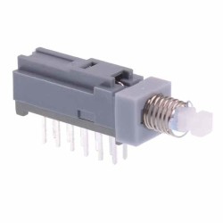 Mini Push Button Latching PCB Switch 4PDT 30V Mini Push Button Latching PCB Switch 4PDT 30V