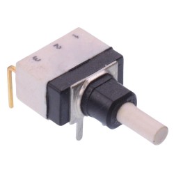 SP35W000000 Off-(On) Momentary Snap-Action Right Angle Push Button Switch SPST