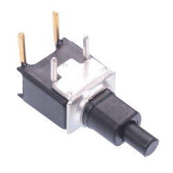 TP33W008000 Off-(On) Momentary Sub-Miniature PCB Right Angle Horizontal Push Button Switch SPST